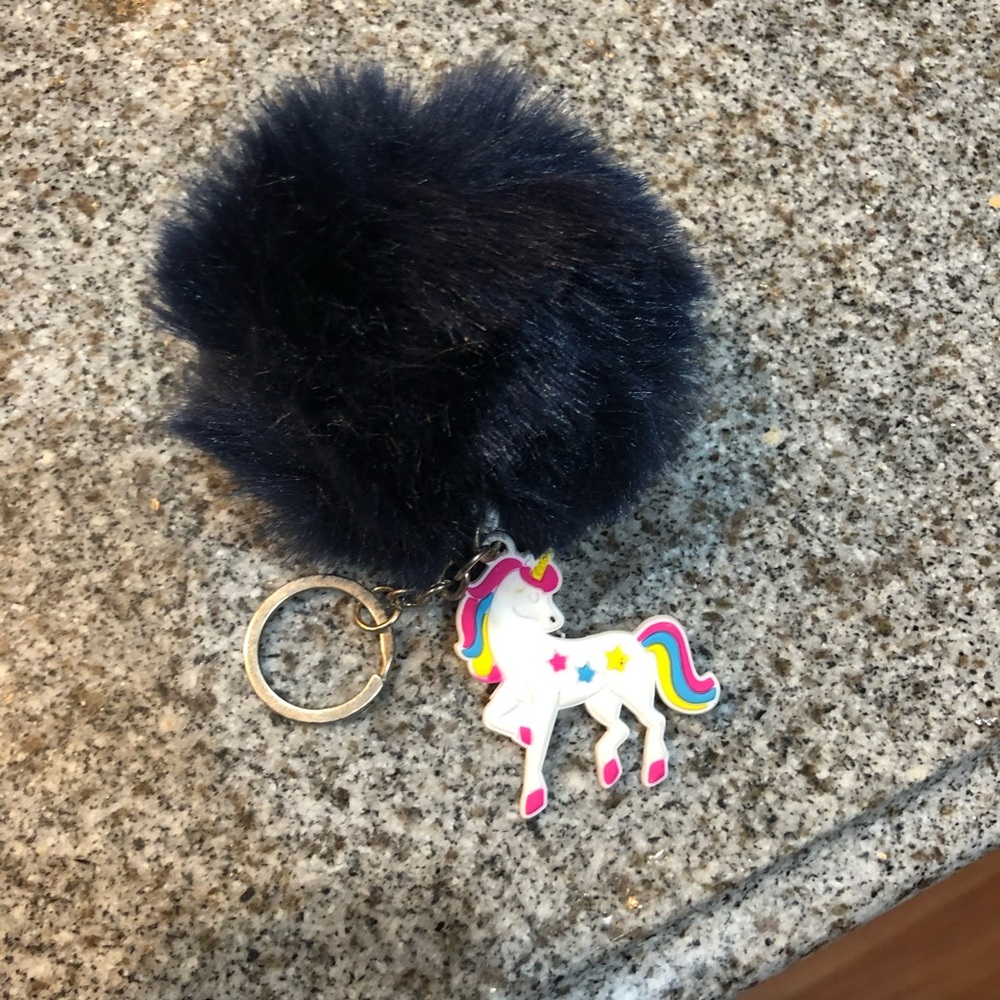 Colorful Unicorn Keychain